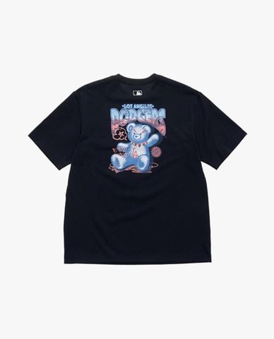  MLB - Áo thun unisex cổ tròn tay ngắn Megabear 