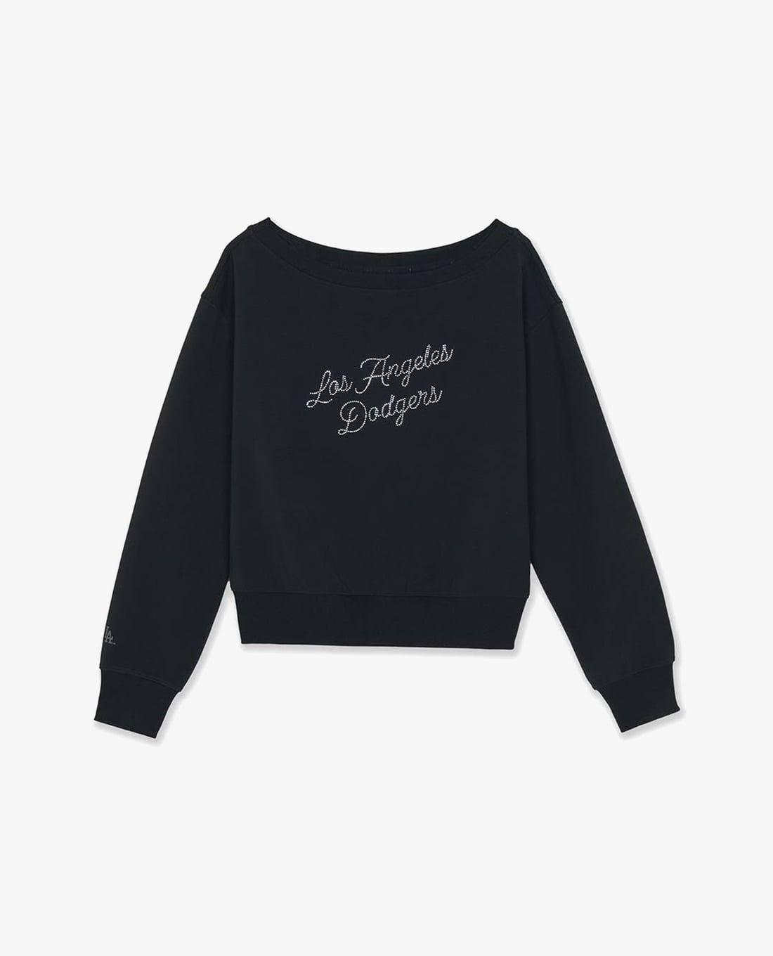 MLB - Áo sweatshirt nữ cổ thuyền tay dài Varsity Series