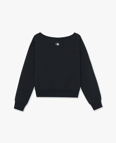  MLB - Áo sweatshirt nữ cổ thuyền tay dài Varsity Series 