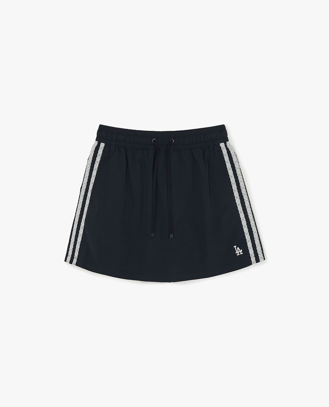 MLB - Quần short giả váy nữ lưng thun Varsity