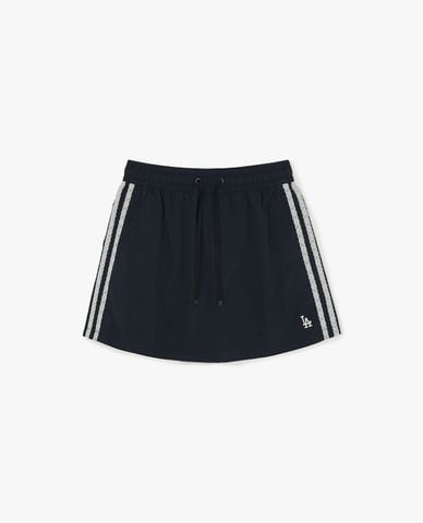  MLB - Quần short giả váy nữ lưng thun Varsity 