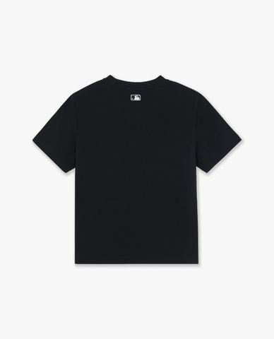  MLB - Áo thun nữ tay ngắn Leopard Heart Lettering 