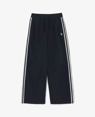  MLB - Quần dài nữ ống rộng lưng thun Varsity 