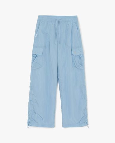  MLB - Quần dài nữ ống rộng lưng thun Gorpole 