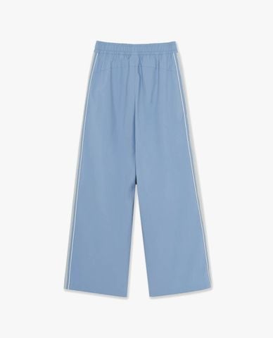  MLB - Quần dài nữ ống rộng dây rút Varsity Series 