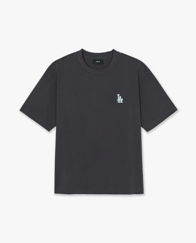 MLB - Áo thun unisex cổ tròn tay ngắn Vintage 