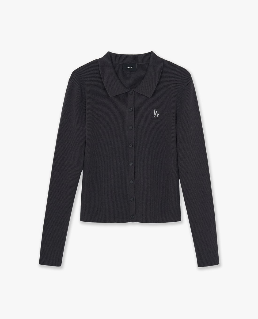 MLB - Áo khoác cardigan nữ cổ bẻ tay dài Basic