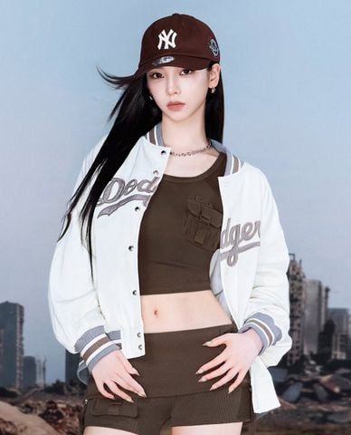  MLB - Áo khoác bomber unisex Signature Nylon 