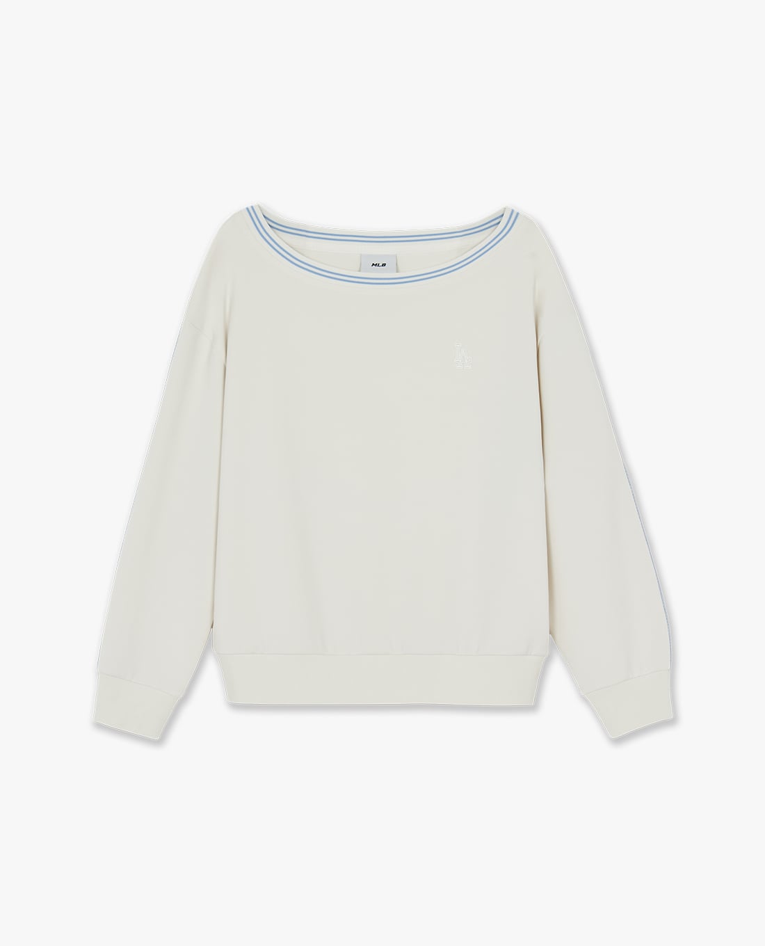 MLB - Áo sweatshirt nữ cổ thuyền tay dài Varsity