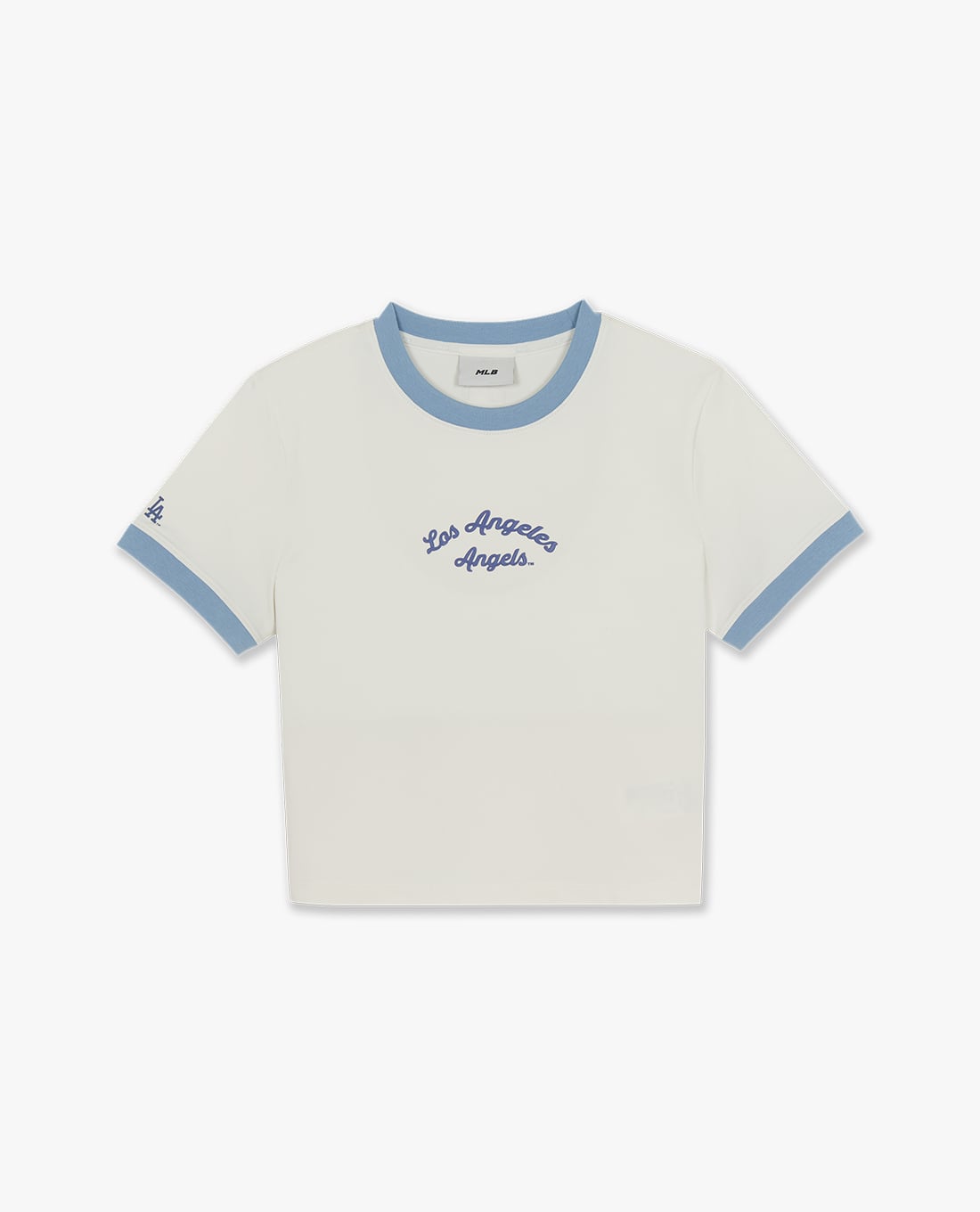 MLB - Áo croptop nữ tay ngắn Sportive Lettering