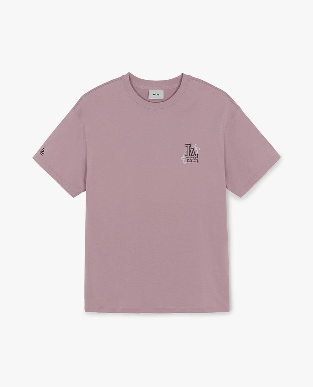 MLB - Áo thun nữ cổ tròn tay ngắn Flower Graphic