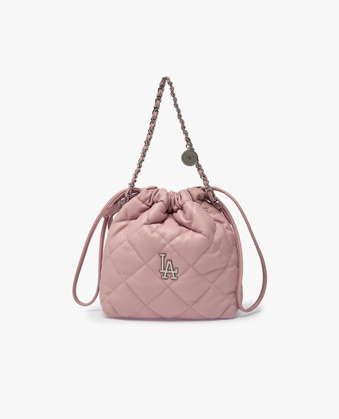 MLB - Túi rút dây nữ Basic Quilting PU Mini