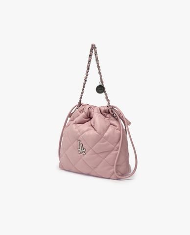  MLB - Túi rút dây nữ Basic Quilting PU Mini 