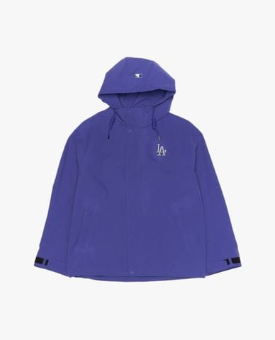  MLB - Áo khoác phối mũ unisex in logo 
