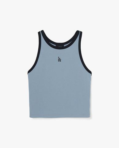  MLB - Áo ba lỗ nữ phom croptop Basic Ringer 