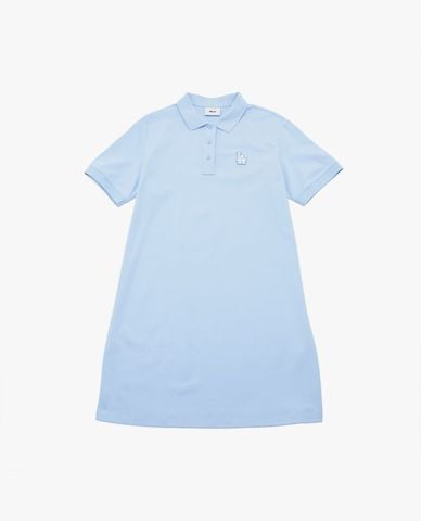  MLB - Đầm polo nữ cổ bẻ tay ngắn mini trẻ trung 