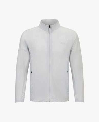  K-SWISS - Áo khoác thể thao nam cổ trụ tay dài phối zip 