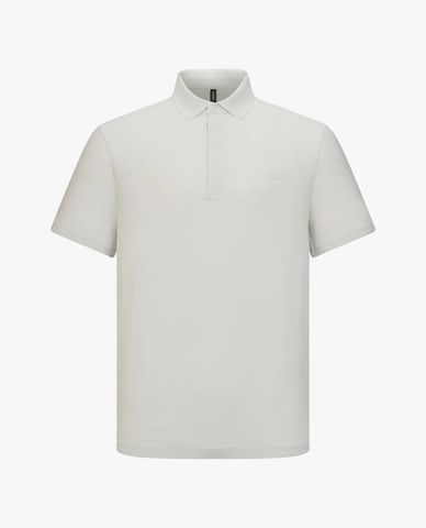  K-SWISS - Áo polo nam cổ bẻ tay ngắn in logo 