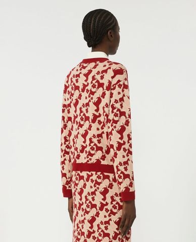  WEEKEND MAX MARA - Áo sweater nữ cổ tròn tay dài Wkdfaraone 