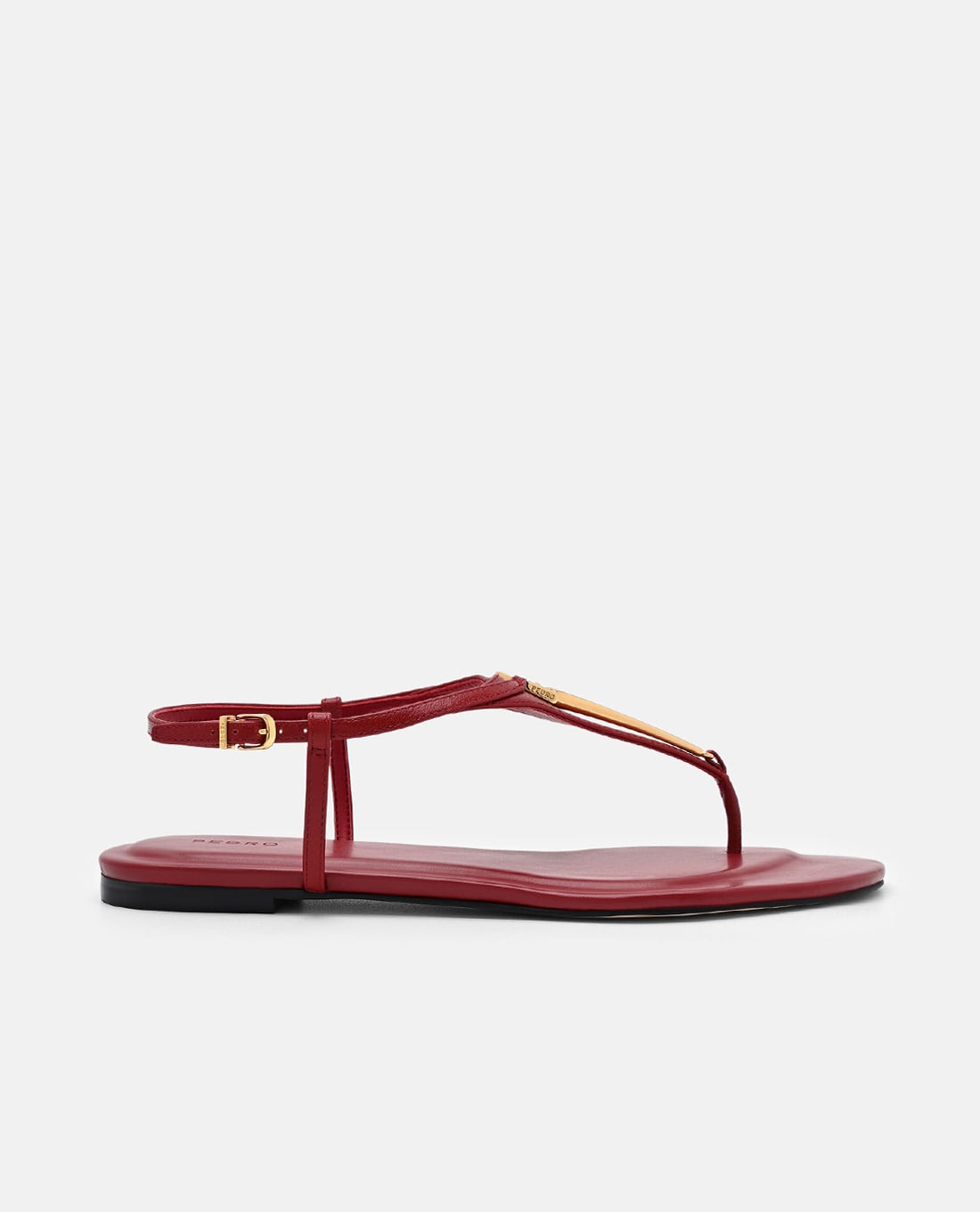 PEDRO - Giày sandals nữ đế bệt Leather