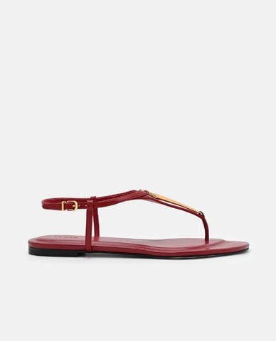  PEDRO - Giày sandals nữ đế bệt Leather 