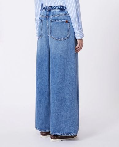  WEEKEND MAX MARA - Quần jeans nữ ống rộng Wkdabete 