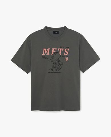  MLB - Áo thun unisex cổ tròn tay ngắn Lifestyle Graphic 
