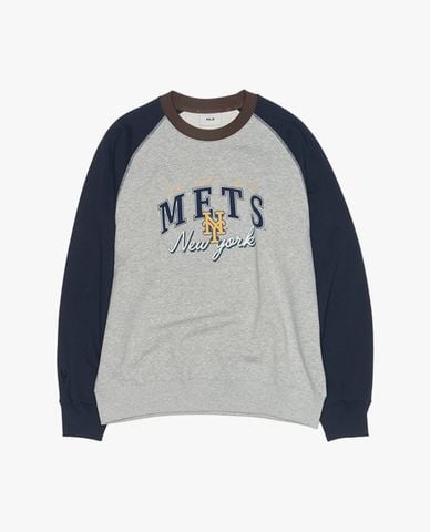  MLB - Áo sweatshirt unisex cổ tròn tay dài Varsity 