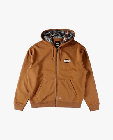  DICKIES - Áo khoác phối mũ nam khóa zip Dickies x Thrasher 
