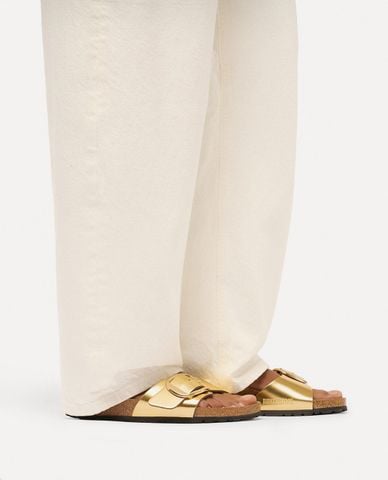  BIRKENSTOCK - Dép nữ quai ngang Madrid Big Buckle 
