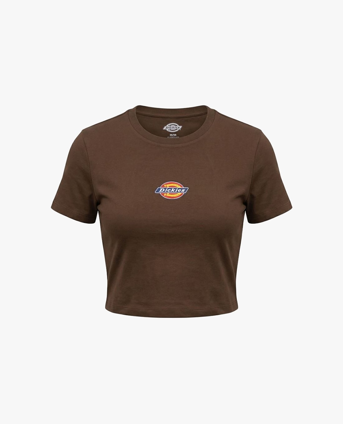 DICKIES - Áo croptop nữ cổ tròn tay ngắn trẻ trung