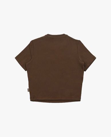  DICKIES - Áo croptop nữ cổ tròn tay ngắn trẻ trung 