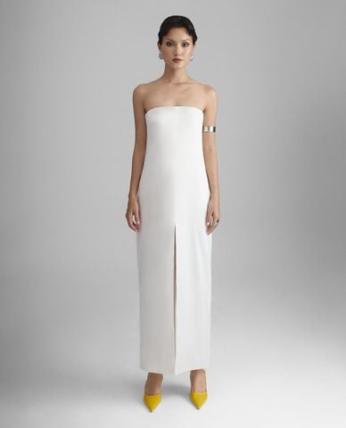  THOME - Đầm maxi cúp ngực xẻ tà Lệ Mua 