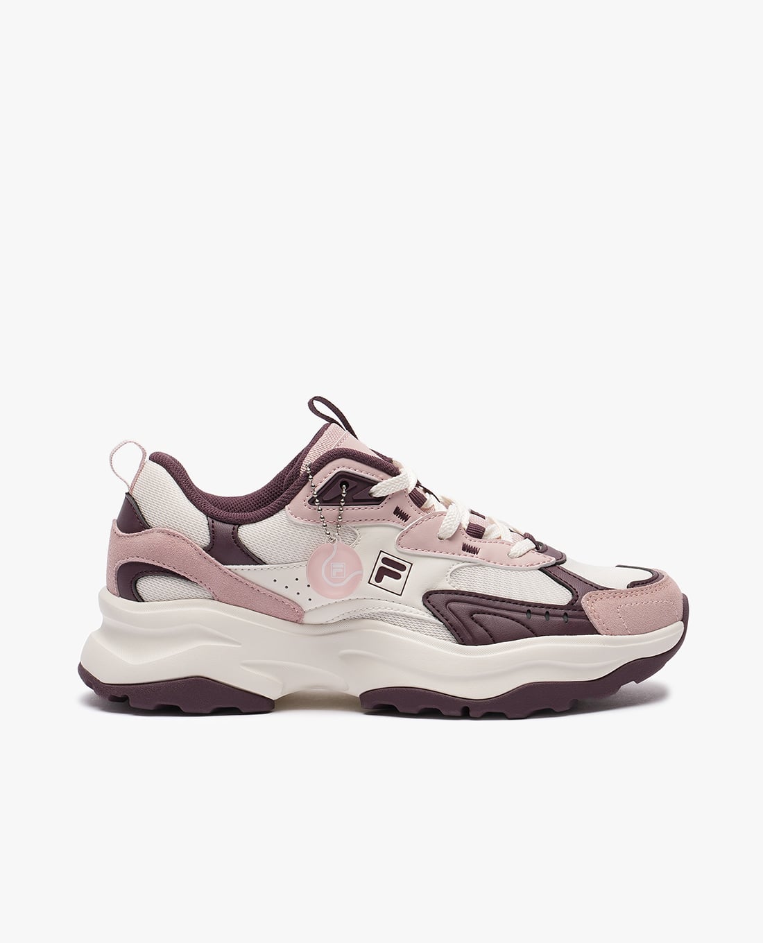 FILA - Giày sneakers unisex cổ thấp Wavy Block Tennis