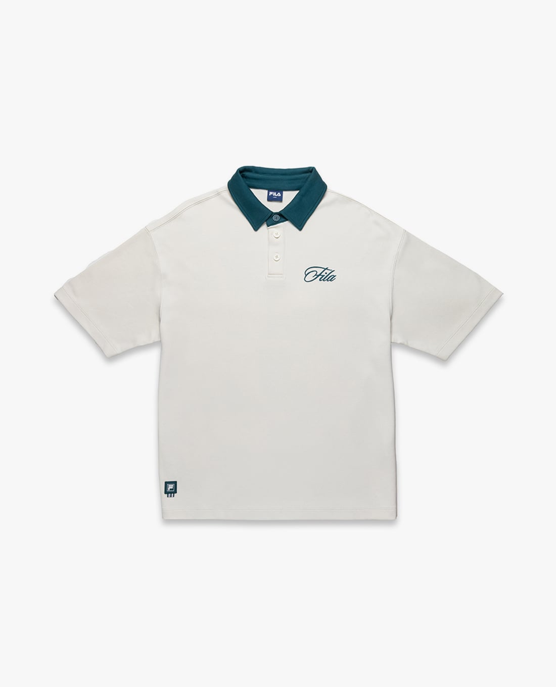 FILA - Áo polo unisex cổ bẻ tay ngắn Origin