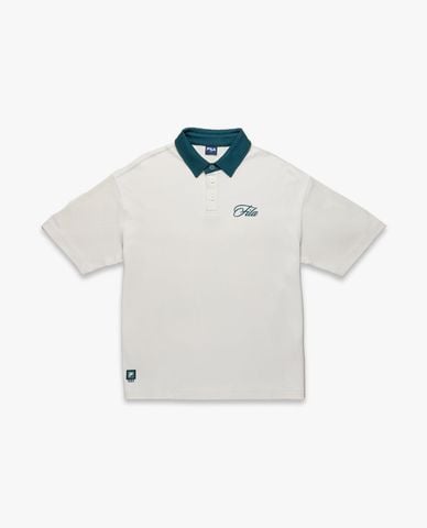  FILA - Áo polo unisex cổ bẻ tay ngắn Origin 