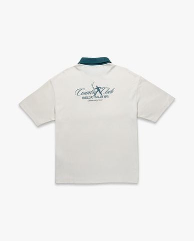  FILA - Áo polo unisex cổ bẻ tay ngắn Origin 