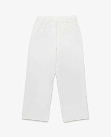  FILA - Quần unisex ống rộng lưng thun 