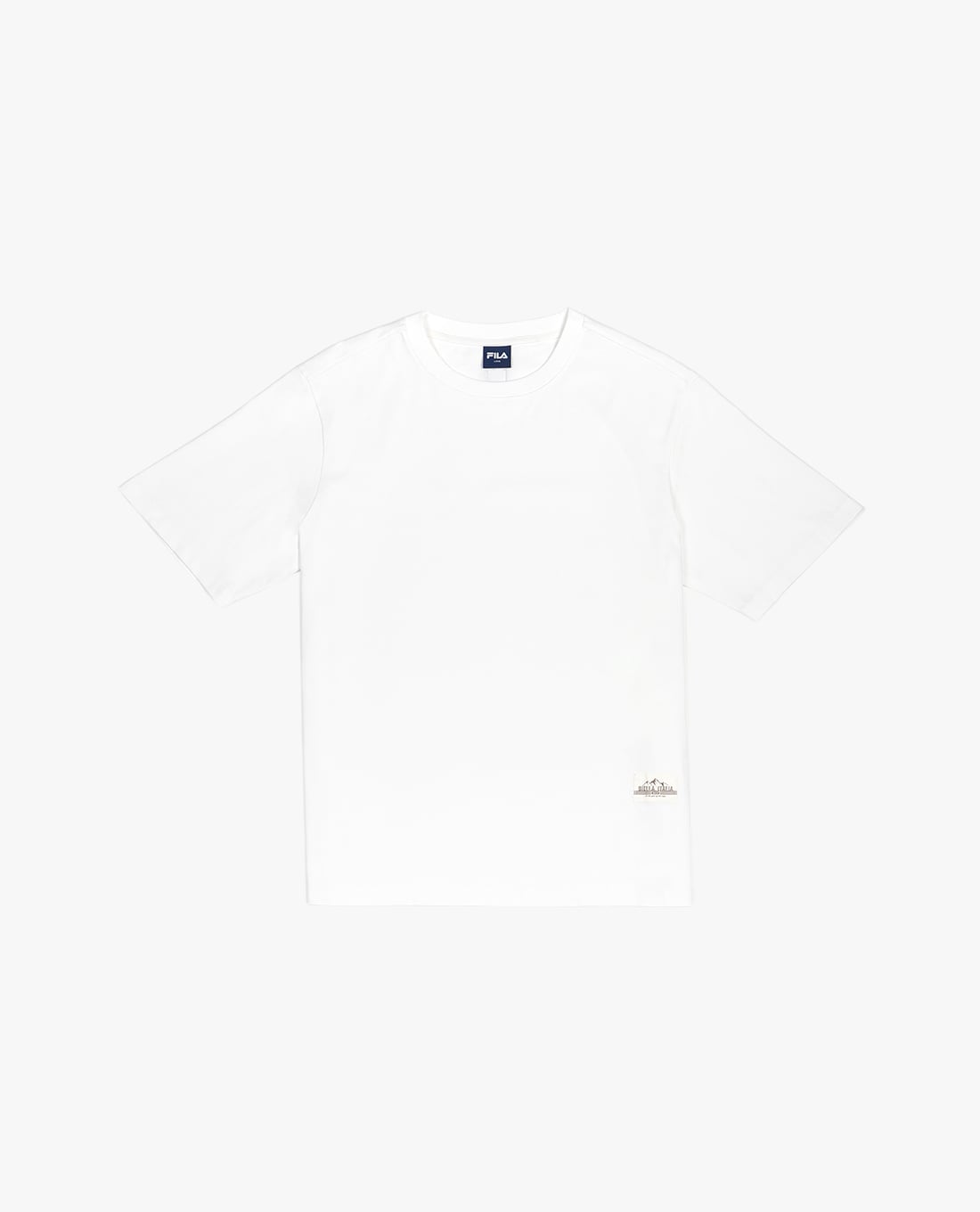 FILA - Áo thun unisex cổ tròn tay ngắn Basic Classic