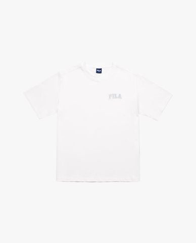  FILA - Áo thun unisex cổ tròn tay ngắn Basic Eco Logo 