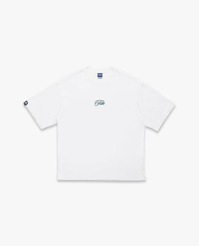 FILA - Áo thun unisex cổ tròn tay ngắn Origin 