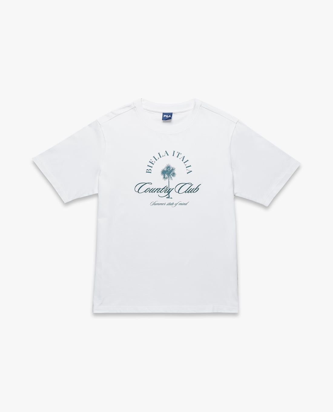 FILA - Áo thun unisex cổ tròn tay ngắn Origin