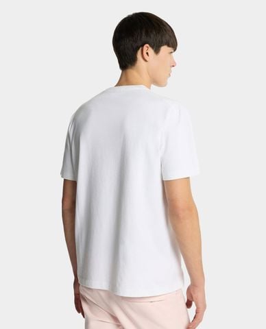  DSQUARED2 - Áo thun nam cổ tròn tay ngắn in họa tiết 