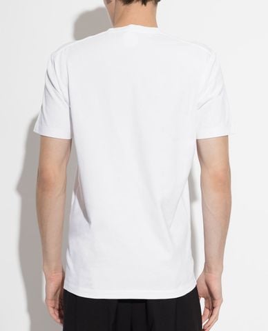  DSQUARED2 - Áo thun nam cổ tròn tay ngắn in logo 