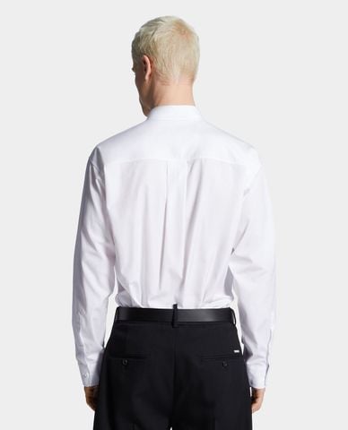  DSQUARED2 - Áo sơ mi nam cổ bẻ tay dài Printed Heritage 