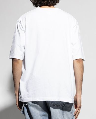  DSQUARED2 - Áo thun nam cổ tròn tay ngắn 3D Logo 