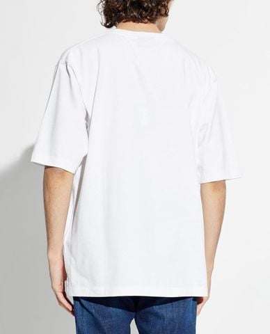  DSQUARED2 - Áo thun nam cổ tròn tay ngắn Signature 