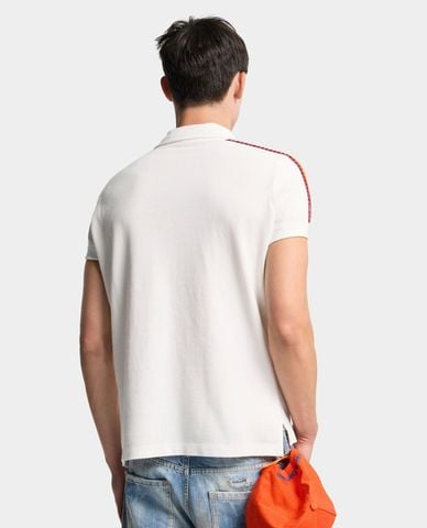  DSQUARED2 - Áo polo nam cổ bẻ tay ngắn thêu logo 