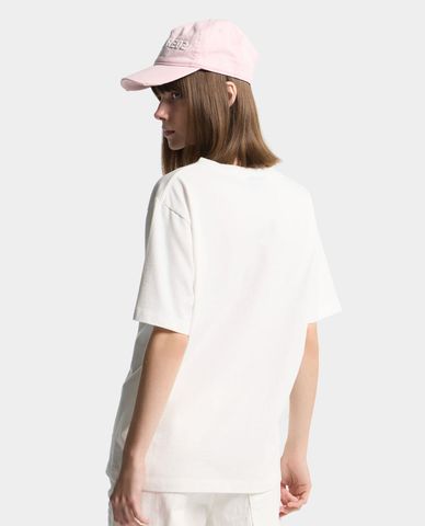  DSQUARED2 - Áo thun nữ cổ tròn tay ngắn in họa tiết 