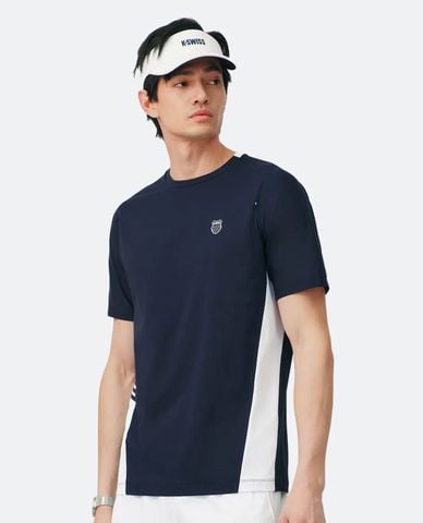  K-SWISS - Áo thun thể thao nam cổ tròn tay ngắn 